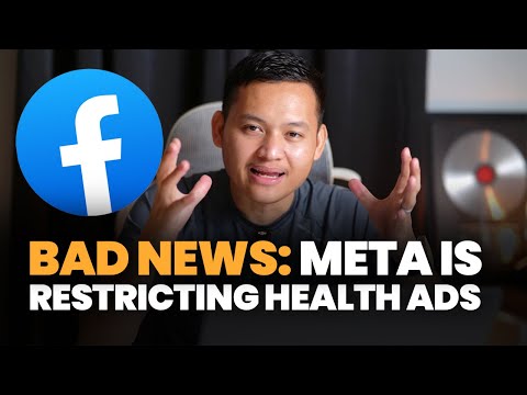 BAD NEWS: META is Restricting Health Ads #facebookads #metaads