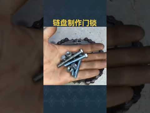 简单的材料制作特别的门锁，这种风格你喜不喜欢？ #创意 #手工diy #喜欢就关注我吧