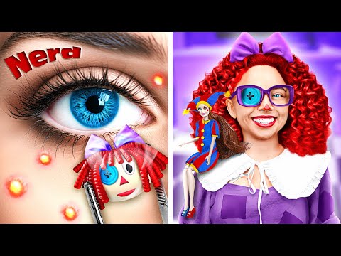 From Nerd to Ragatha 🤡 The Amazing Digital Circus makeover hacks and gadgets