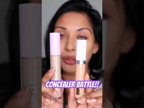 CONCEALER SHOWDOWN!! Tower 28 VS Makeup by Mario! #shorts