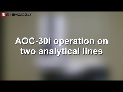 AOC-30i Operation on Two Analytical Lines