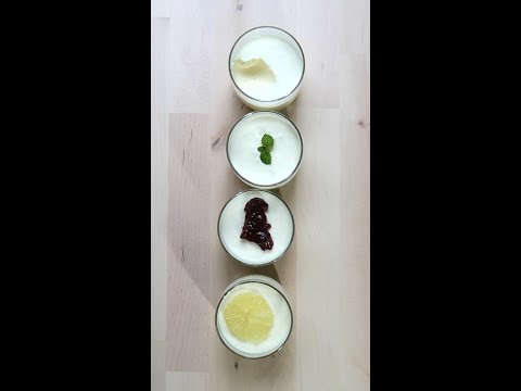 Easy Lemon Mousse Recipe #shorts