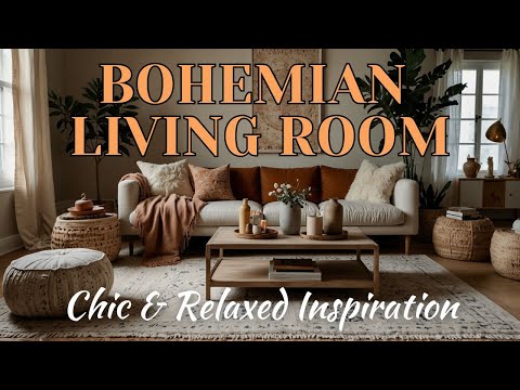 45+ Minimalist Bohemian Living Room Ideas | Chic & Relaxed Inspiration