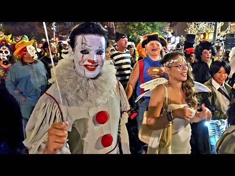 Halloween Parade 2024 NYC LIVE 🎃 Village HALLOWEEN PARADE New York City 👻