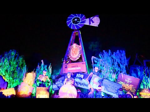 [VLOG] BEST haunt event in California? Knott’s Scary Farm’s 50th | Halloween Haunt Event