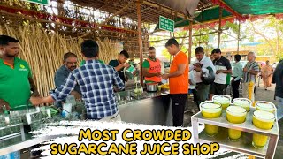 Most Crowded & Oldest Sugarcane Juice Shop of Navsari | Jai Jalaram Sugarcane Juice