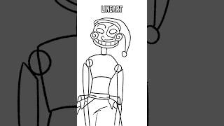 Moondrop Animation Process #shorts #animatic #animation #fnafsecuritybreach #animationprocess