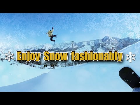 【VR】Enjoy Snow fashionably in Niigata, Japan