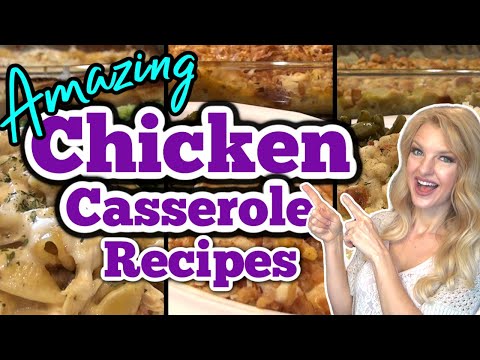 Unbelievable DUMP & GO Chicken CASSEROLE RECIPES that will Blow Your Mind! | You don't want to miss!