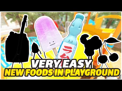 🍣Roblox - New Update - Hiding Places Playground with new Foods in SECRET STAYCATION