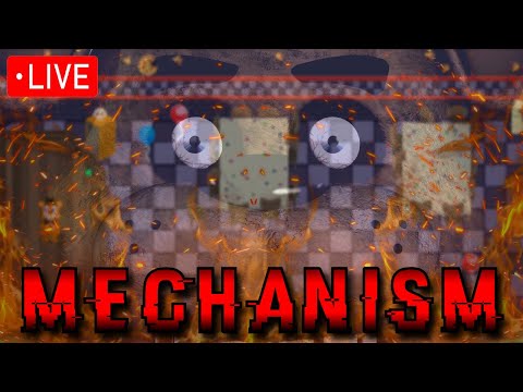 *Live* Playing one of the HARDEST FNAF FANGAMES!!! (Mechanism)