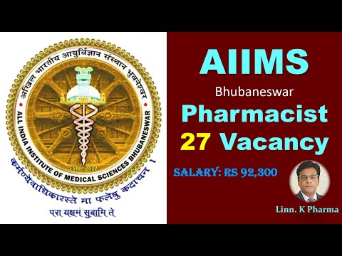 Pharmacist Jobs in AIIMS Bhubaneswar || Pharma Jobs 2023