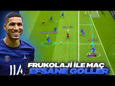 FRUKOLAJİ İLE CEZA SAHASINA GİRMEME CHALLENGE İMKANSIZ GOLLER (efootball 2023 mobile)