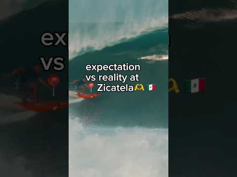 🤷‍♀️ expectation vs reality at Zicatela ❤️🇲🇽 Surfing in 📍Puerto Escondido, Oaxaca Mexico #surfergirl