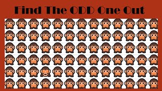 Find The Difference #11 找找不同｜Find The Odd Emoji Out l Emoji Puzzle Quiz｜FunnyDaddy945