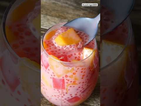 ASMR Mango Sago #shorts