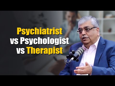 What is the difference between a Psychiatrist, a Psychologist, and a Therapist?