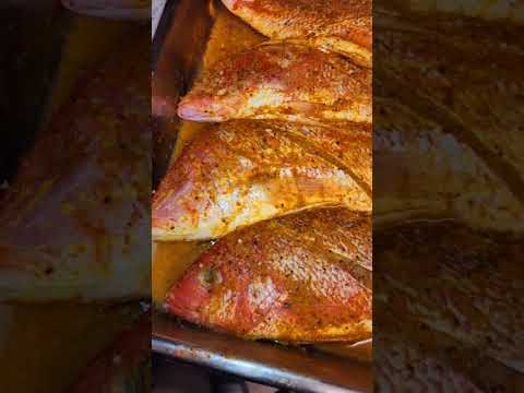 Fresh red snapper fish recipe #redsnapper #fishrecipe #freshfish #mukbang #asmrfood #1804