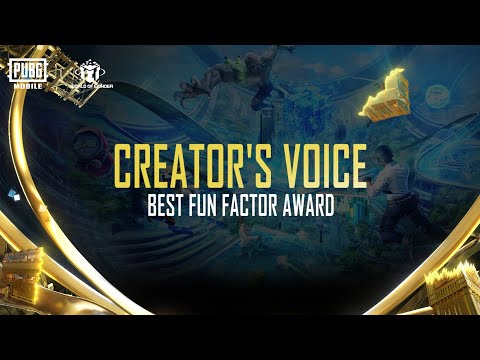 PUBG MOBILE | World of Wonder Annual Ceremony - Creator Spotlight