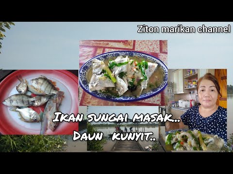 Ikan sungai masak Terjun.. mantap‼️.. resepi rumah panjang