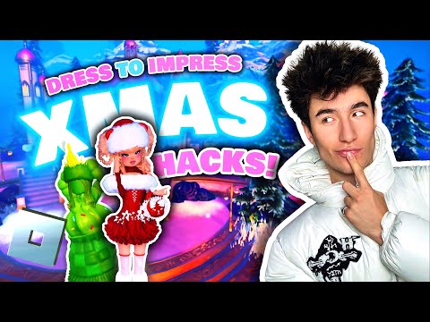 TRYING The BEST Dress to IMPRESS CHRISTMAS Hacks...