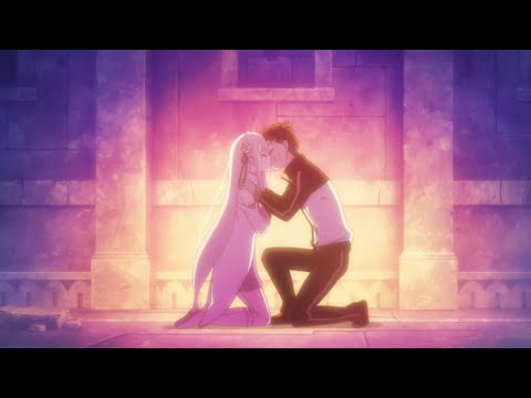 Subaru and Emilia Kiss Scene || Re:Zero Season 2 Part 2 Episode 2 (CC English Subs)