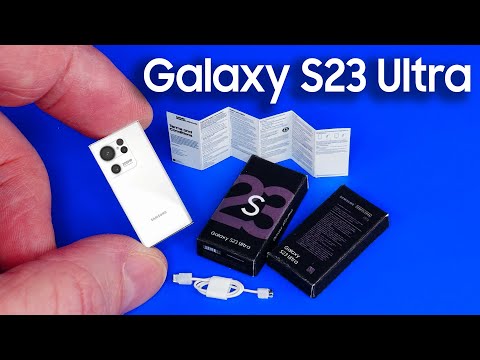 DIY Miniature Samsung Galaxy S23 Ultra unboxing | DollHouse accessories