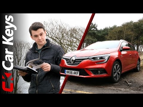 2017 Renault Megane Sport Tourer Review – Stylish AND Practical? – Car Keys