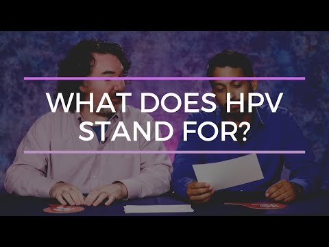 What does HPV stand for?