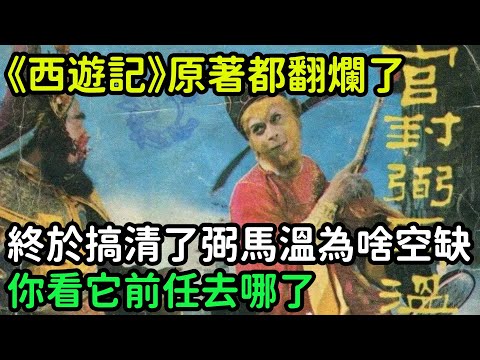 《西遊記》原著都翻爛了，終於搞清了弼馬溫一職為啥空缺，你看它前任去哪了【小菲扒歷史】 #歷史#歷史故事 #古代曆史#歷史人物#史話館#歷史萬花鏡#奇聞#歷史風雲天下