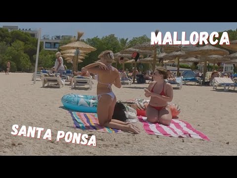 Santa Ponsa beach | Mallorca, Spain | Beach walk