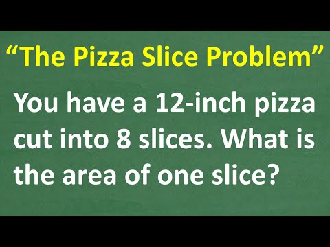 The “Pizza Slice” math problem – can you solve it?