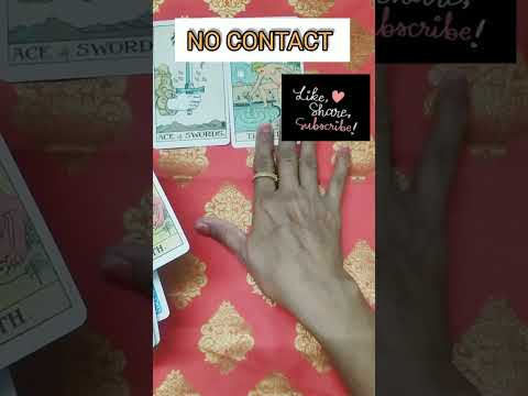 No Contact #shots #tarotonline#shortsvideo #youtubeshorts