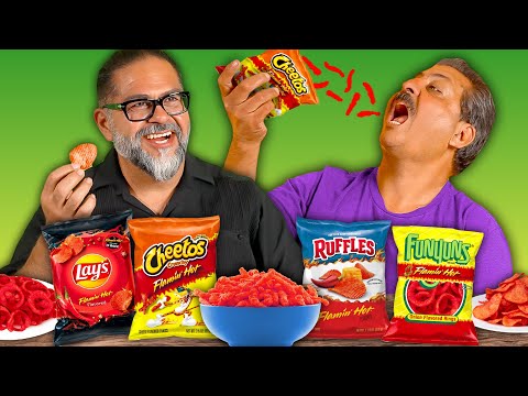 Mexican Dads Rank Flamin' Hot Snacks!