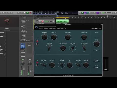 Logic Pro X 10.4 Multi FX and EQs