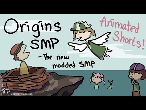 Mama bird Philza feeds hungy Wilbur (Origins Modded SMP short animatic)