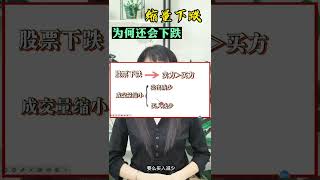 股票买卖 | 你知道缩量下跌，为什么还会跌吗#shorts#股票#投资#理财