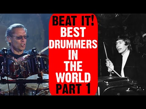 The best drummers in the world Part 1 | Mitch Mitchell | Phil Collins | Buddy Rich | Charlie Watts |