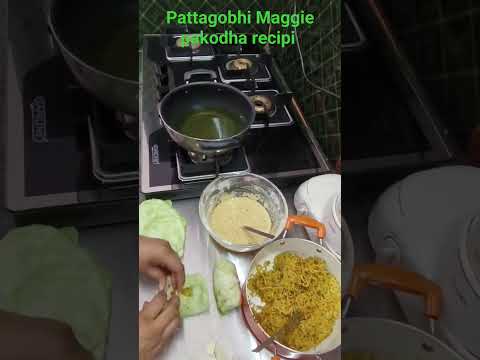 #patta gobhi Maggie pakodha recipi #viral#trend#food#coking#kichan#healthy#short#daily#love#youtube