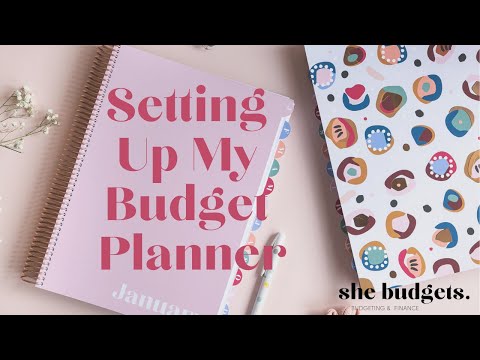 Setting Up My Budget Planner | The Budget Planner | She Budgets