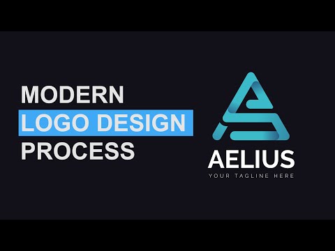 How To Design Modern Monogram Logo | Adobe Illustrator Tutorial