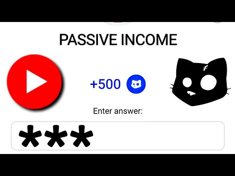 Passive Income Cats YouTube Video Code | Cats YouTube Video Code | Cats Video Code Today