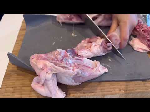 닭 한마리 손질법 How to Prep Raw Chicken🐔