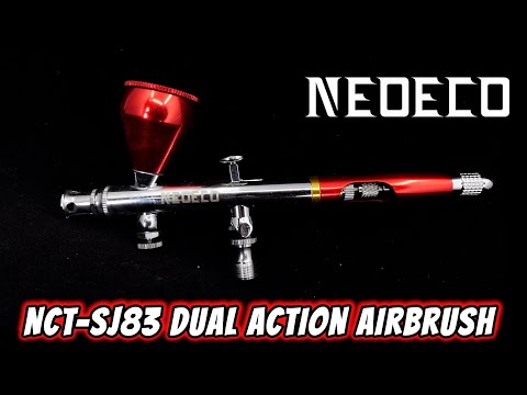 Neoeco NCT-SJ83 Gravity Feed Dual Action Airbrush Review | Modeling Tools