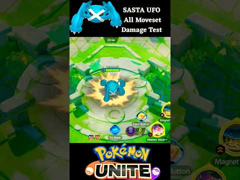 Metagross All moveset Damage Test 💥|| Pokemon unite