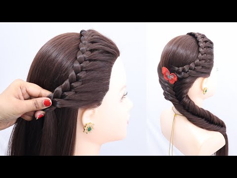 Beauty And Unique Hairstyle For Long Hair For Wedding | New Latest Hairstyle For Ladies