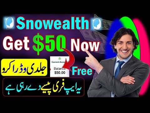 🤑How to Withdraw $50 Dollars Bonus from Snowealth App  🎁|| Earn Money Online Without Investment