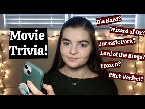 ASMR Whispering 80 Trivia Questions About Movies! QUIZMAS DAY 7