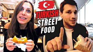 BEST TURKISH STREET FOOD in ISTANBUL TURKIYE | TURKISH STREET FOOD TOUR | WHAT DO TURKISH PEOPLE EAT