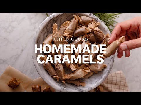 Soft Homemade Caramels for the Holidays (Dairy-Free)